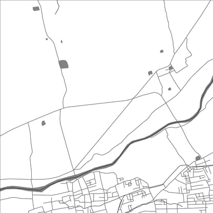 ROAD MAP OF PERUMPANDI, INDIA BY MAPBAKES