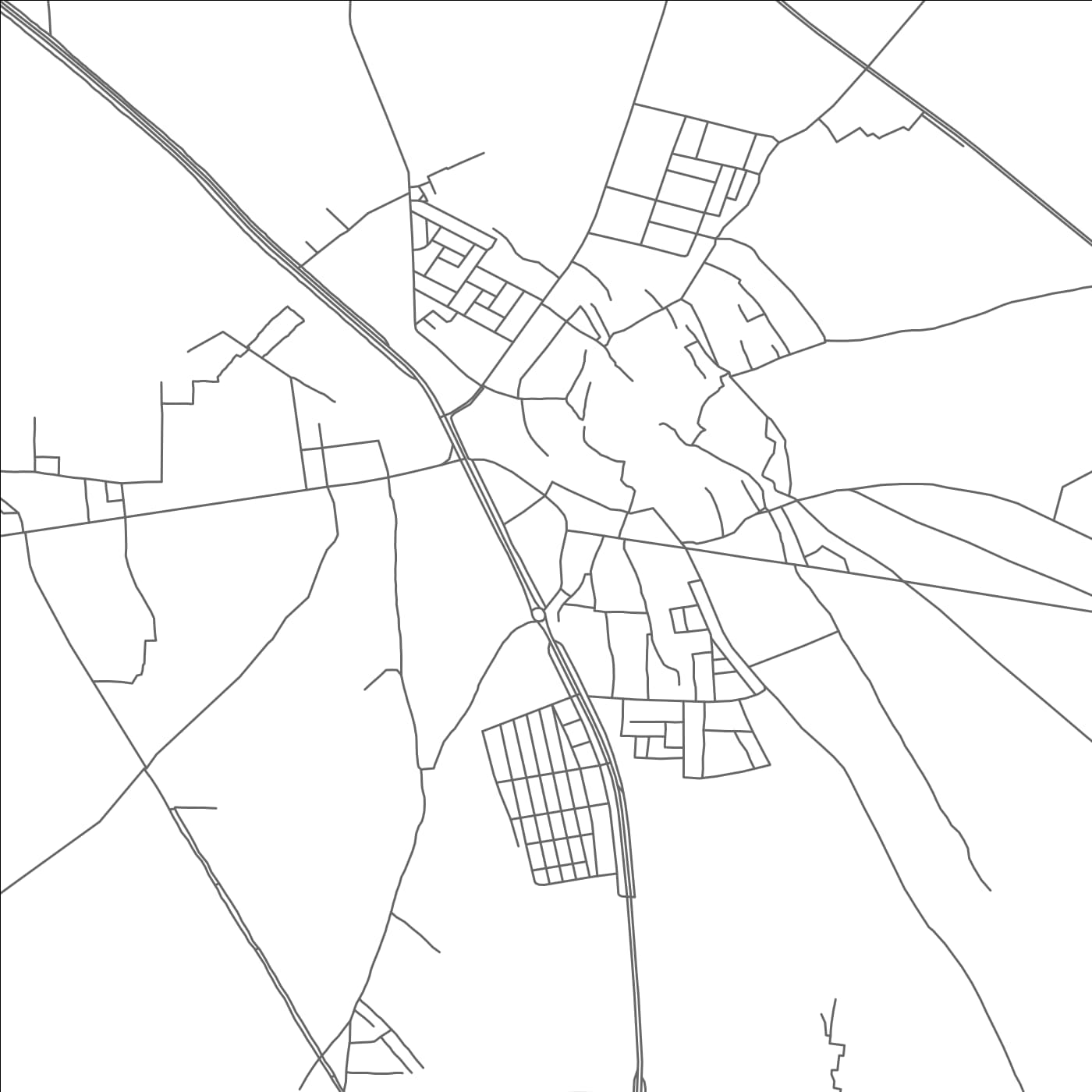 ROAD MAP OF PHAGWARA, INDIA BY MAPBAKES