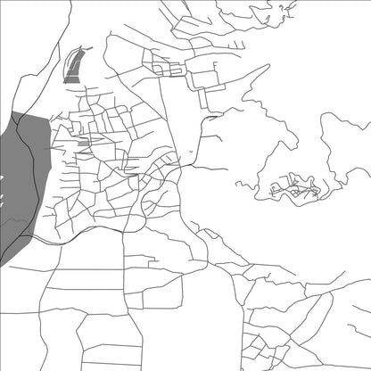 ROAD MAP OF PHUNTSHOLING, INDIA BY MAPBAKES