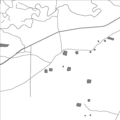 ROAD MAP OF PIPRAUN, INDIA BY MAPBAKES