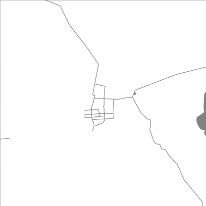 ROAD MAP OF PODATURPETA, INDIA BY MAPBAKES