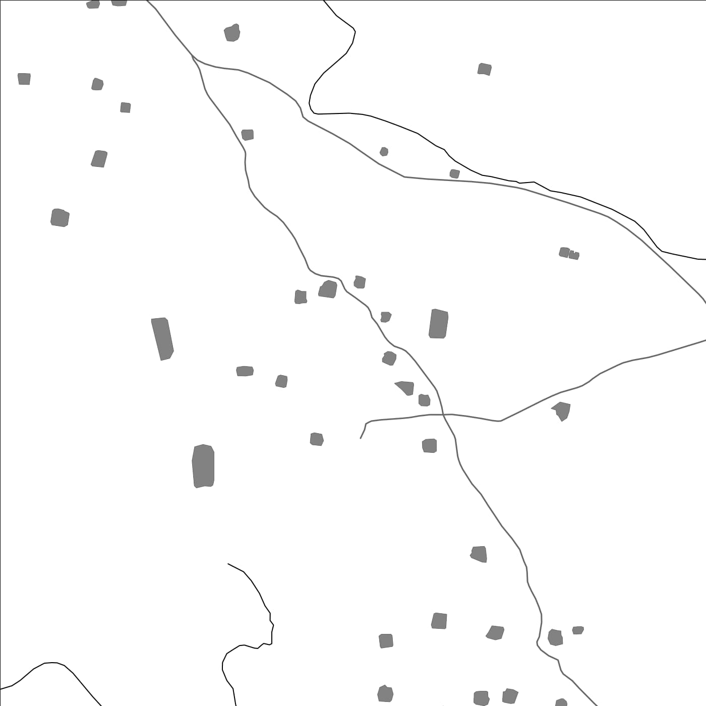 ROAD MAP OF POHADI, INDIA BY MAPBAKES