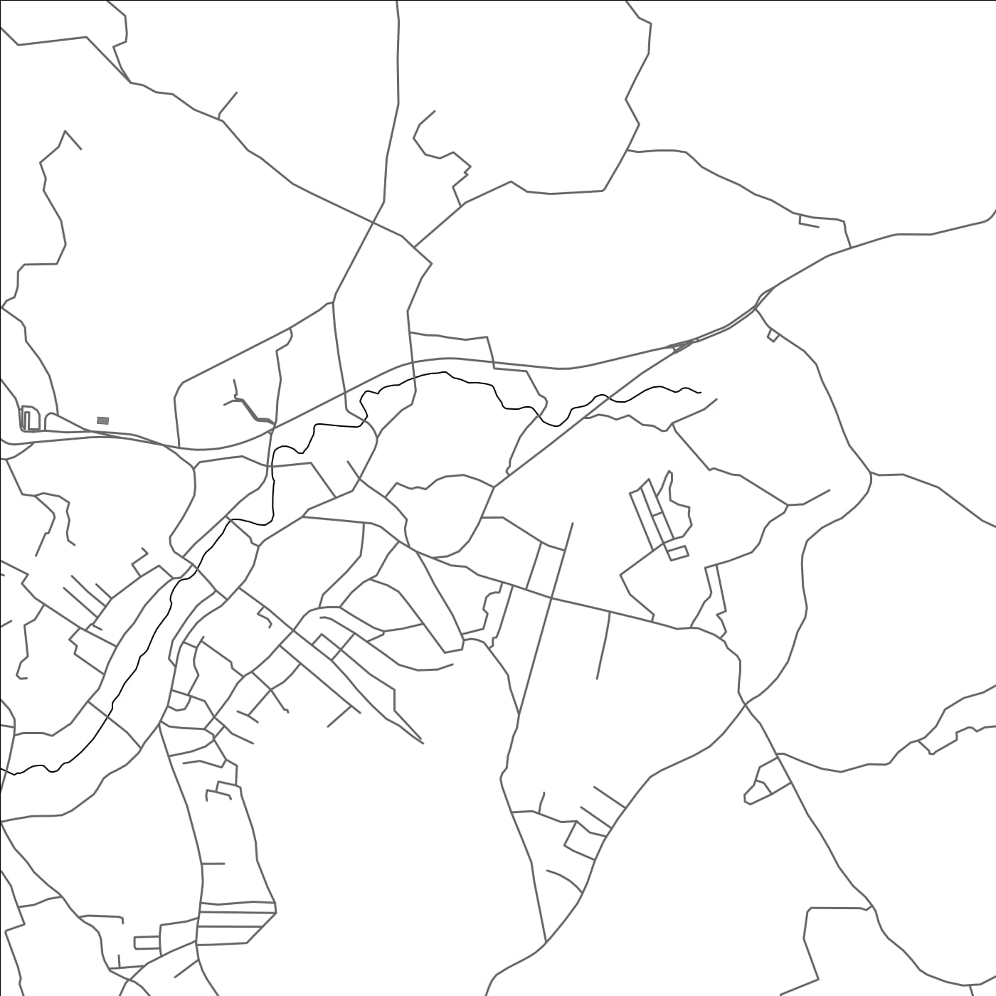 ROAD MAP OF PONDA, INDIA BY MAPBAKES