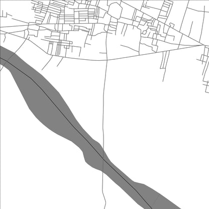 ROAD MAP OF PRODDATUR, INDIA BY MAPBAKES