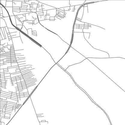 ROAD MAP OF PUDUPPATTANAM, INDIA BY MAPBAKES