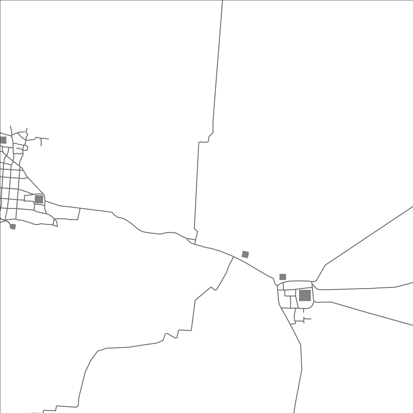 ROAD MAP OF PUDUVAYAL, INDIA BY MAPBAKES