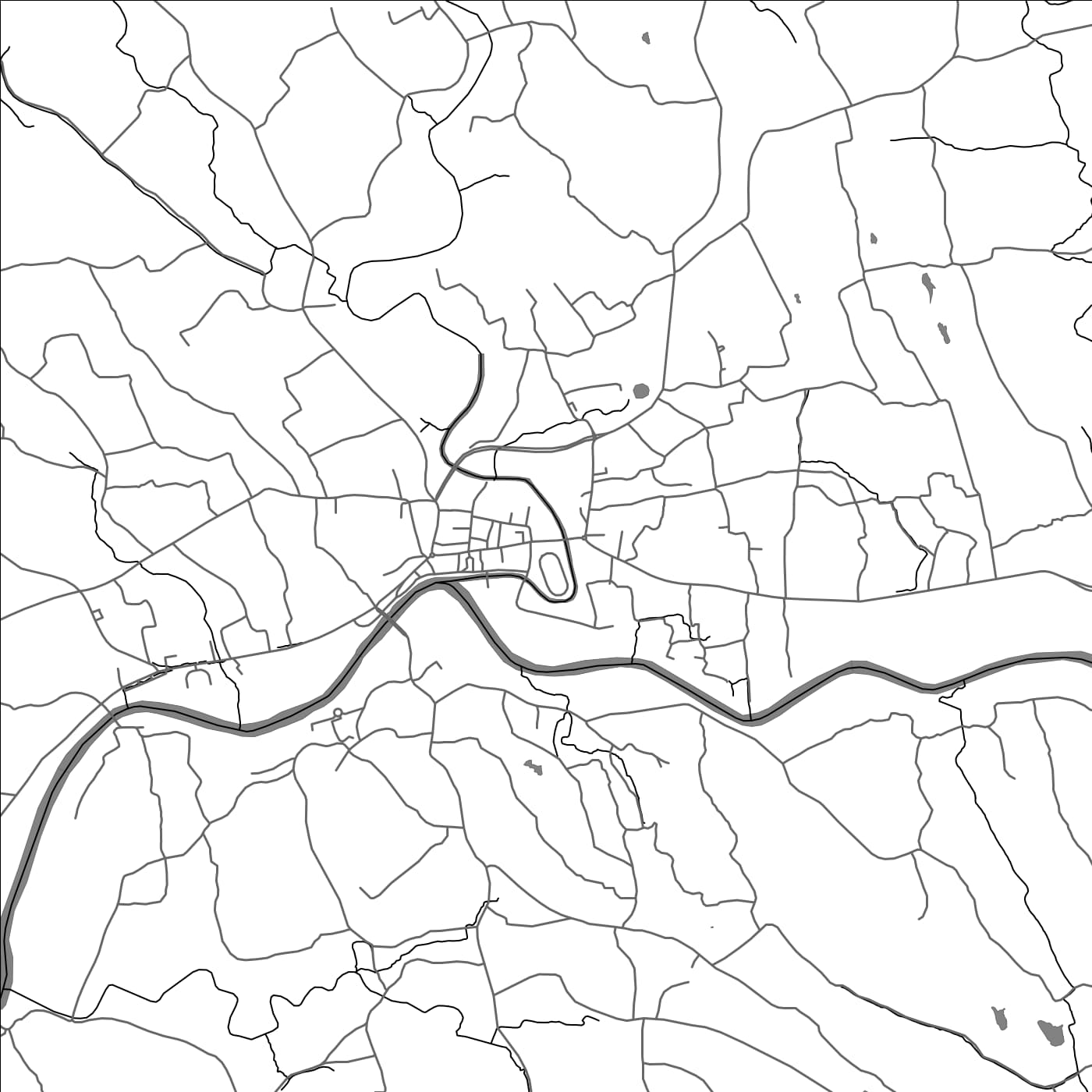 ROAD MAP OF PULLAPPALLI, INDIA BY MAPBAKES