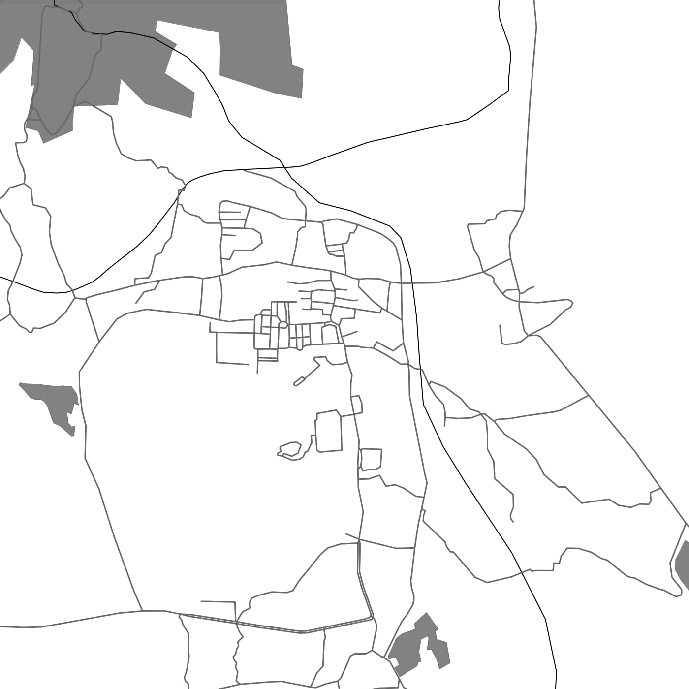 ROAD MAP OF PUTAPARTI, INDIA BY MAPBAKES