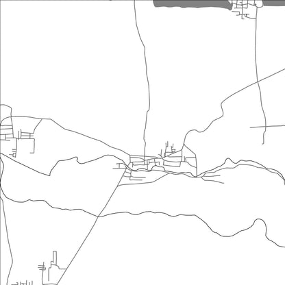 ROAD MAP OF PUVALUR, INDIA BY MAPBAKES