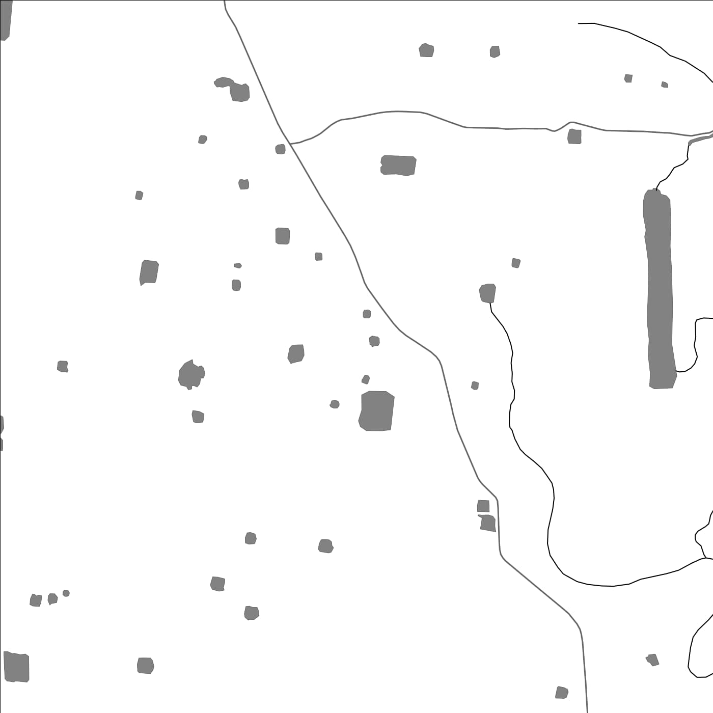 ROAD MAP OF RAGHOPUR SOUTH, INDIA BY MAPBAKES