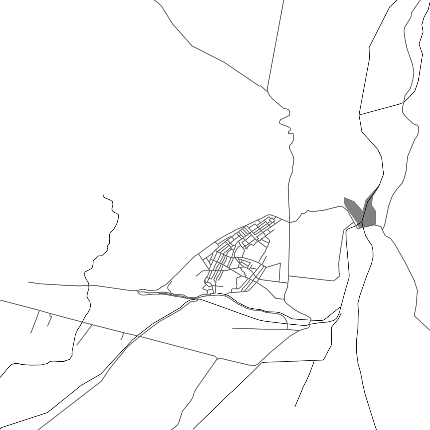 ROAD MAP OF RAMNAGAR UTTARAKHAND, INDIA BY MAPBAKES