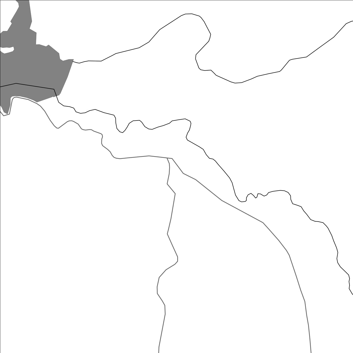 ROAD MAP OF RAMPACHODAVARAM, INDIA BY MAPBAKES