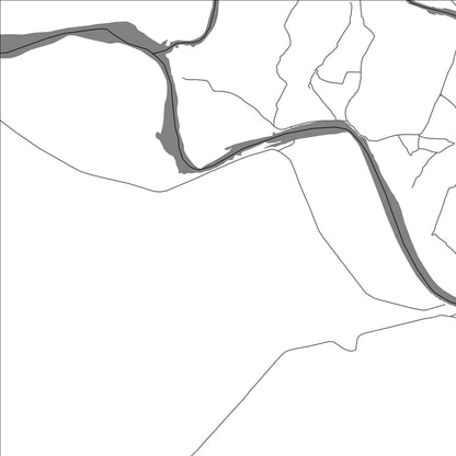 ROAD MAP OF RASAUNK, INDIA BY MAPBAKES