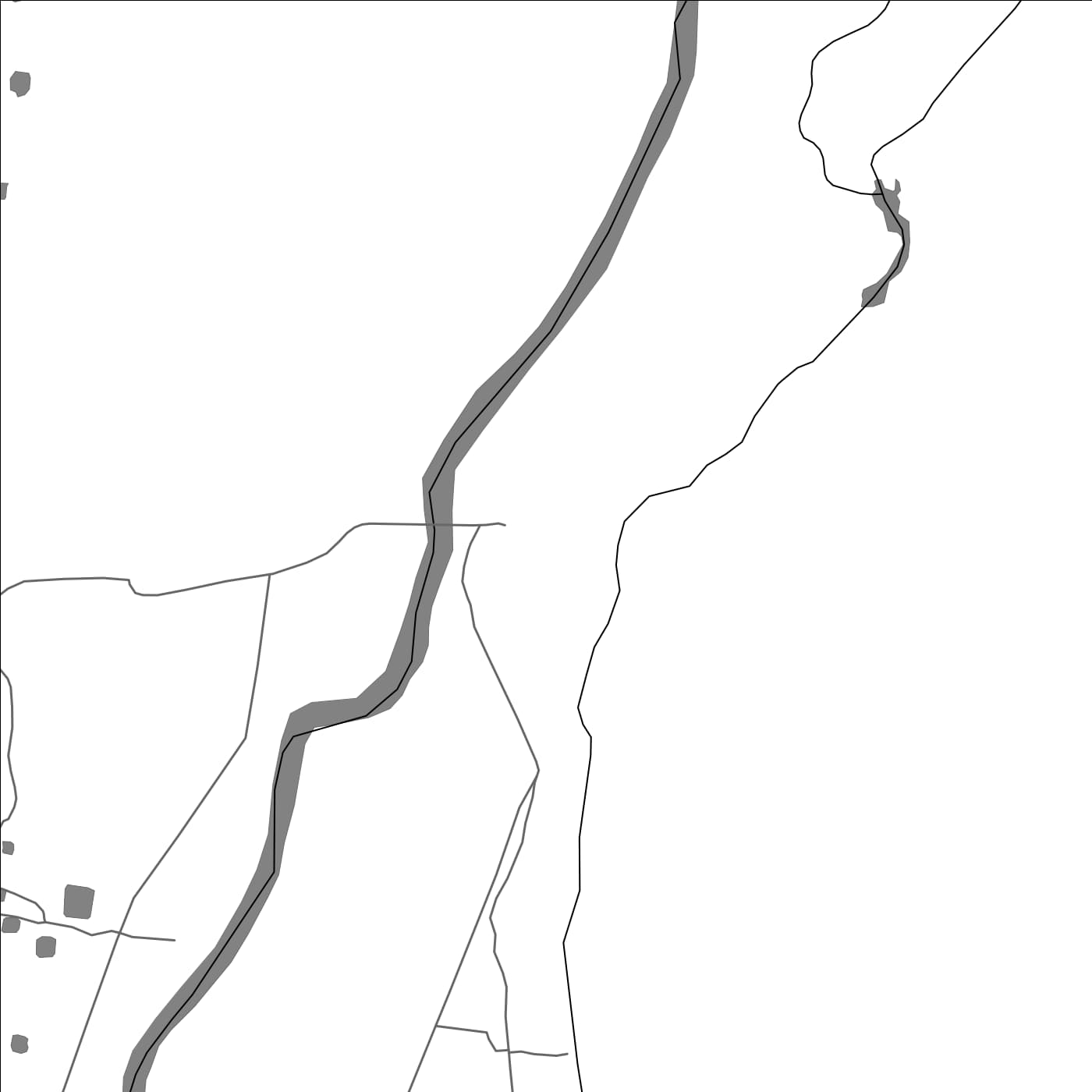 ROAD MAP OF RASIARI, INDIA BY MAPBAKES