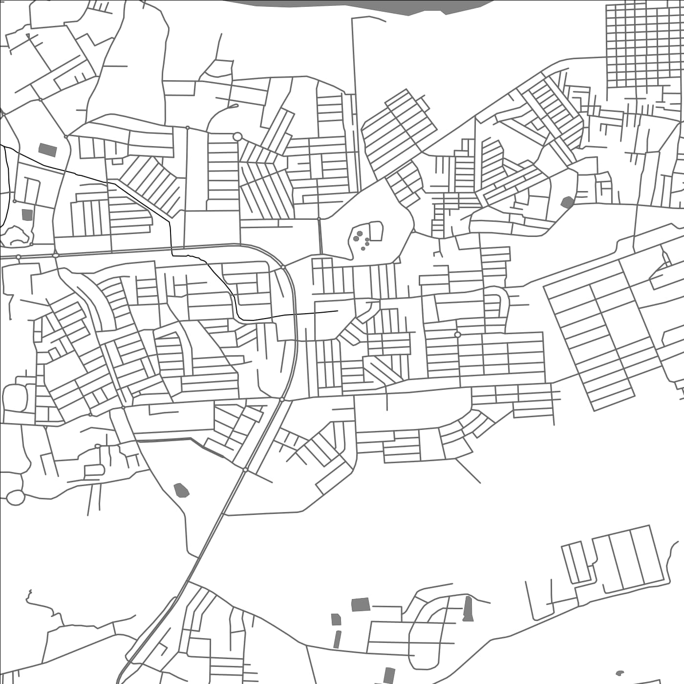 ROAD MAP OF RAURKELA, INDIA BY MAPBAKES