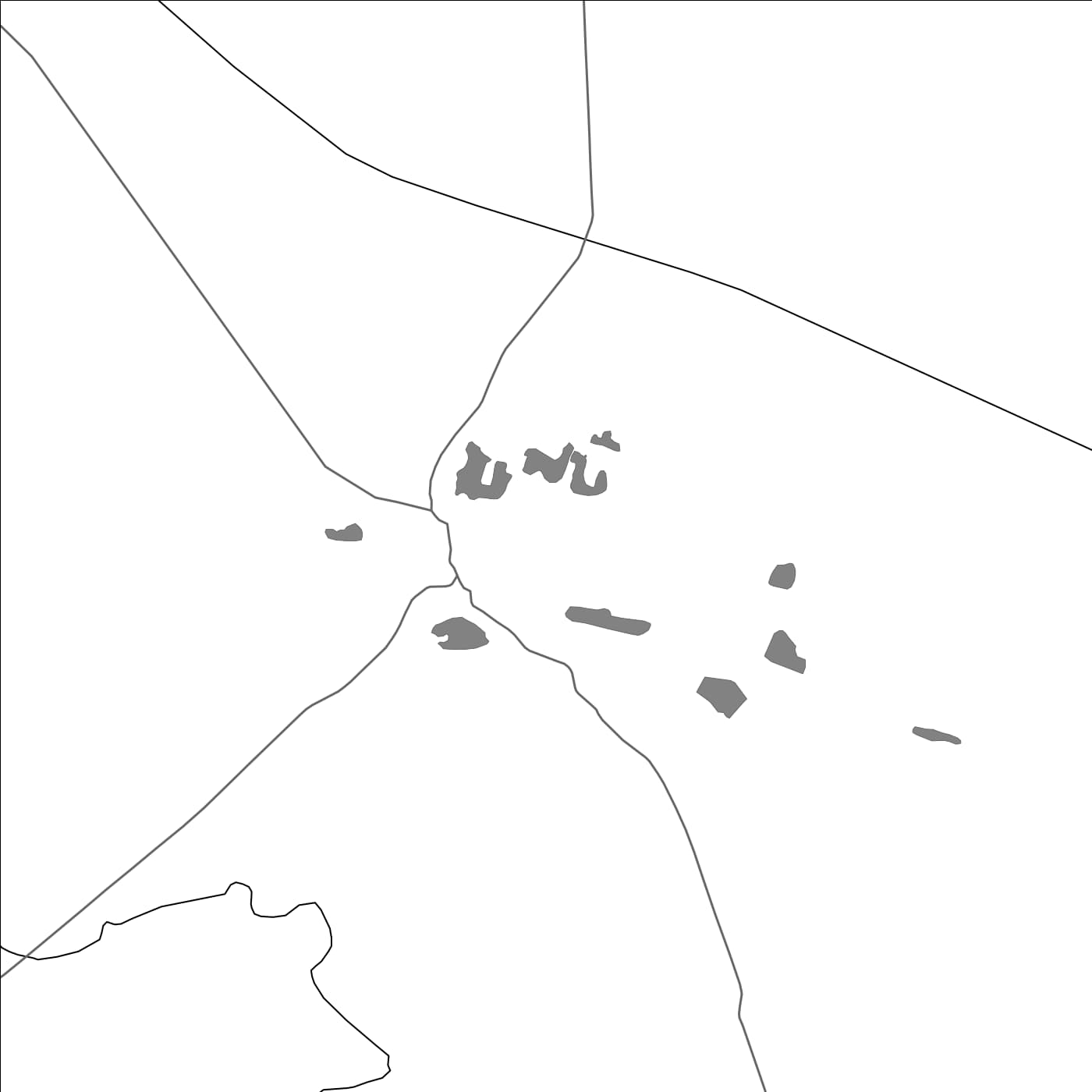 ROAD MAP OF RUDAULI, INDIA BY MAPBAKES