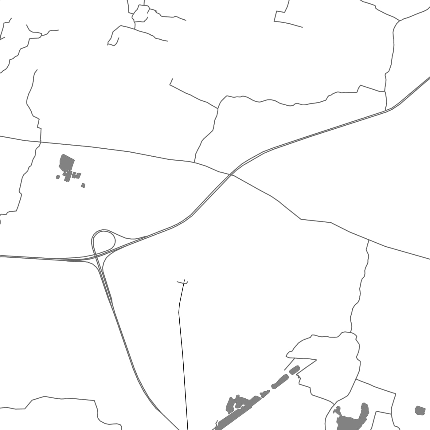 ROAD MAP OF SALUA, INDIA BY MAPBAKES