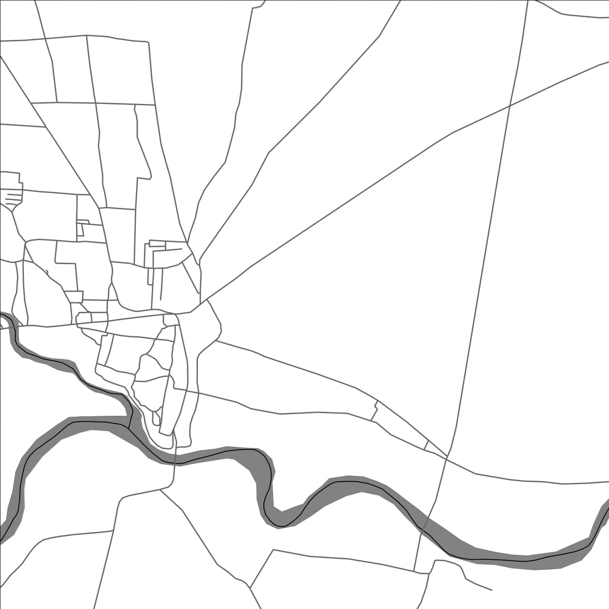 ROAD MAP OF SANGAMNER, INDIA BY MAPBAKES