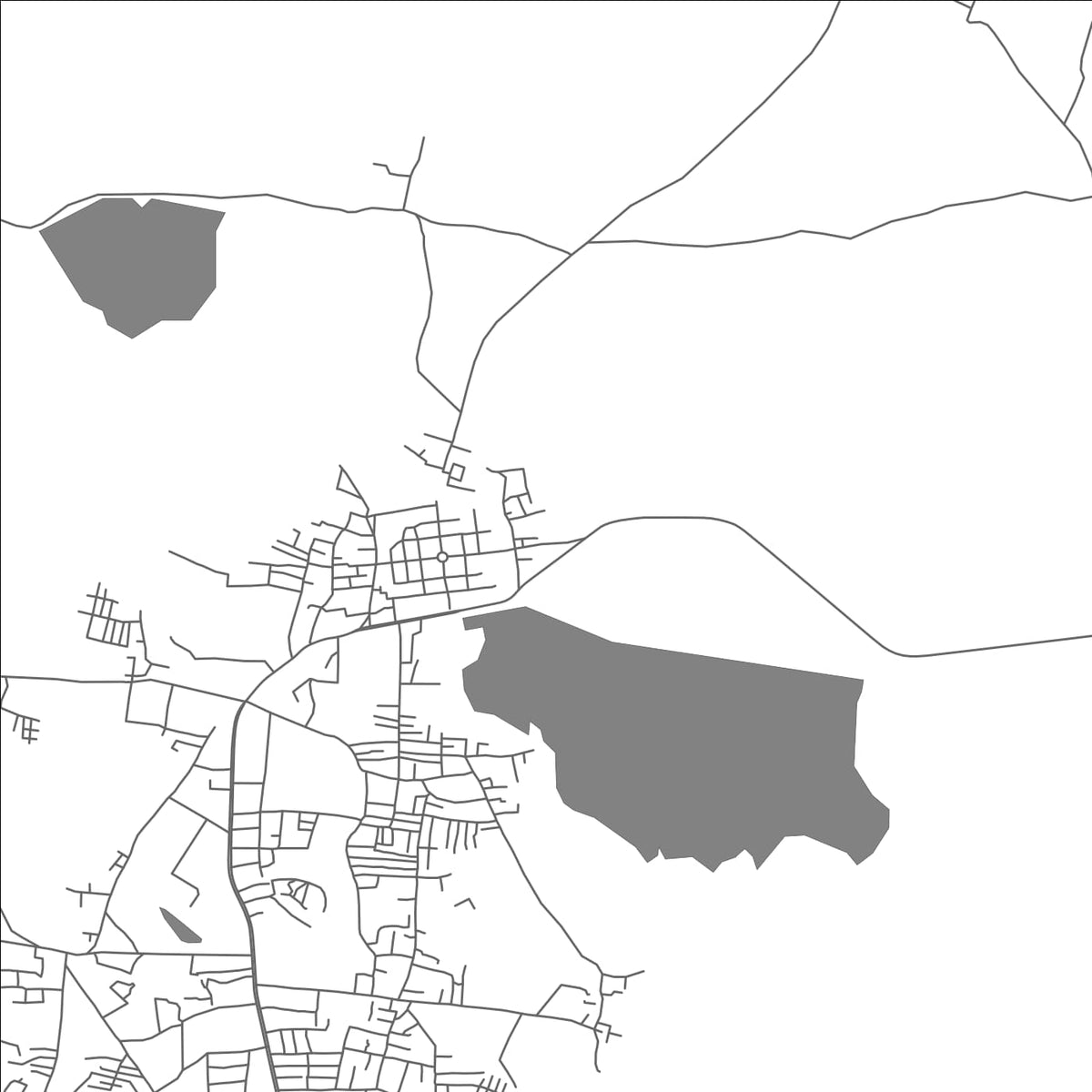 ROAD MAP OF SANGAREDDI, INDIA BY MAPBAKES