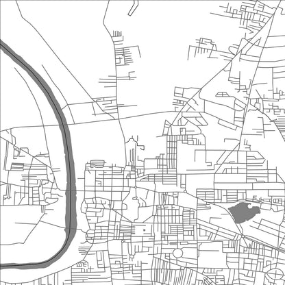 ROAD MAP OF SANGLI, INDIA BY MAPBAKES