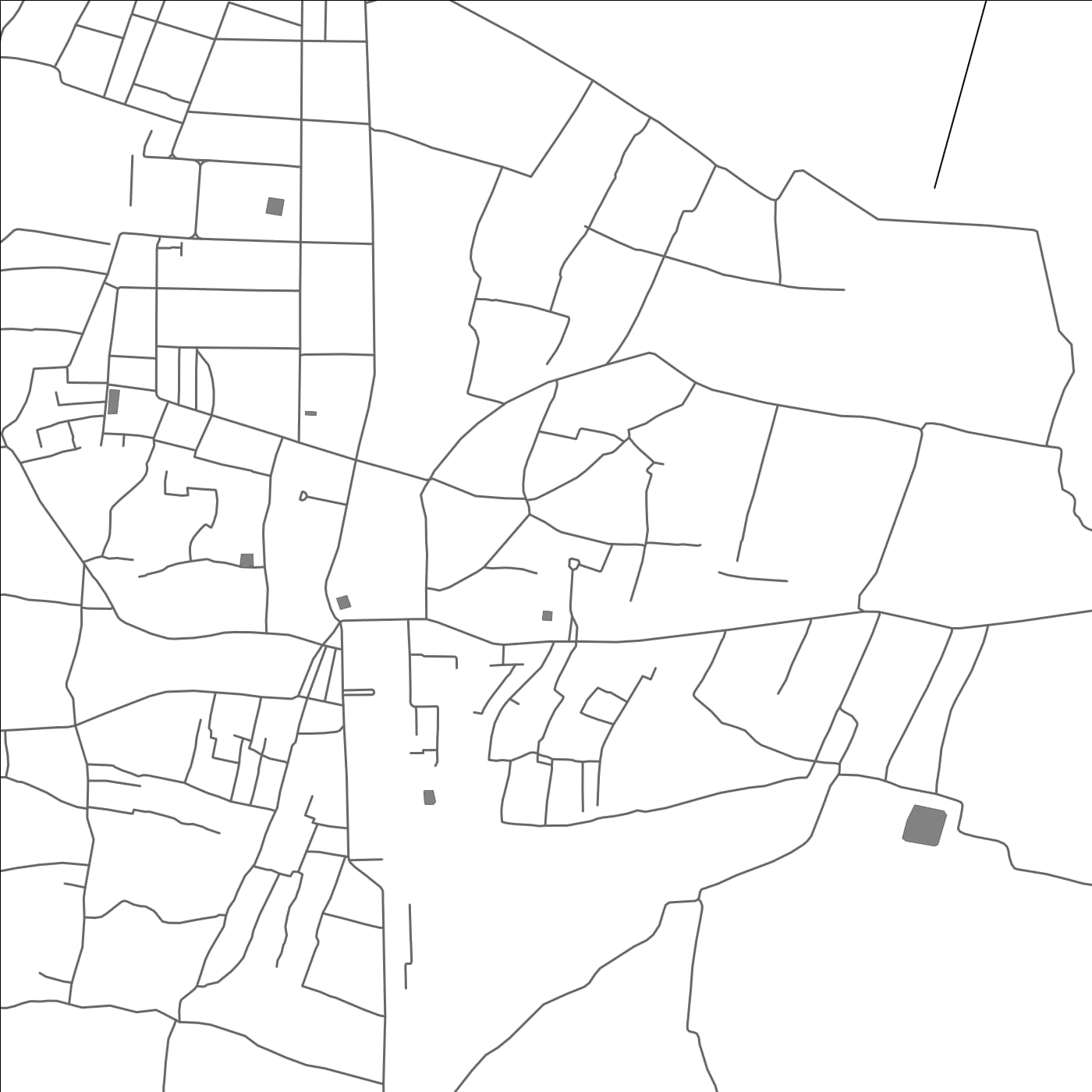 ROAD MAP OF SANT NAGAR, INDIA BY MAPBAKES