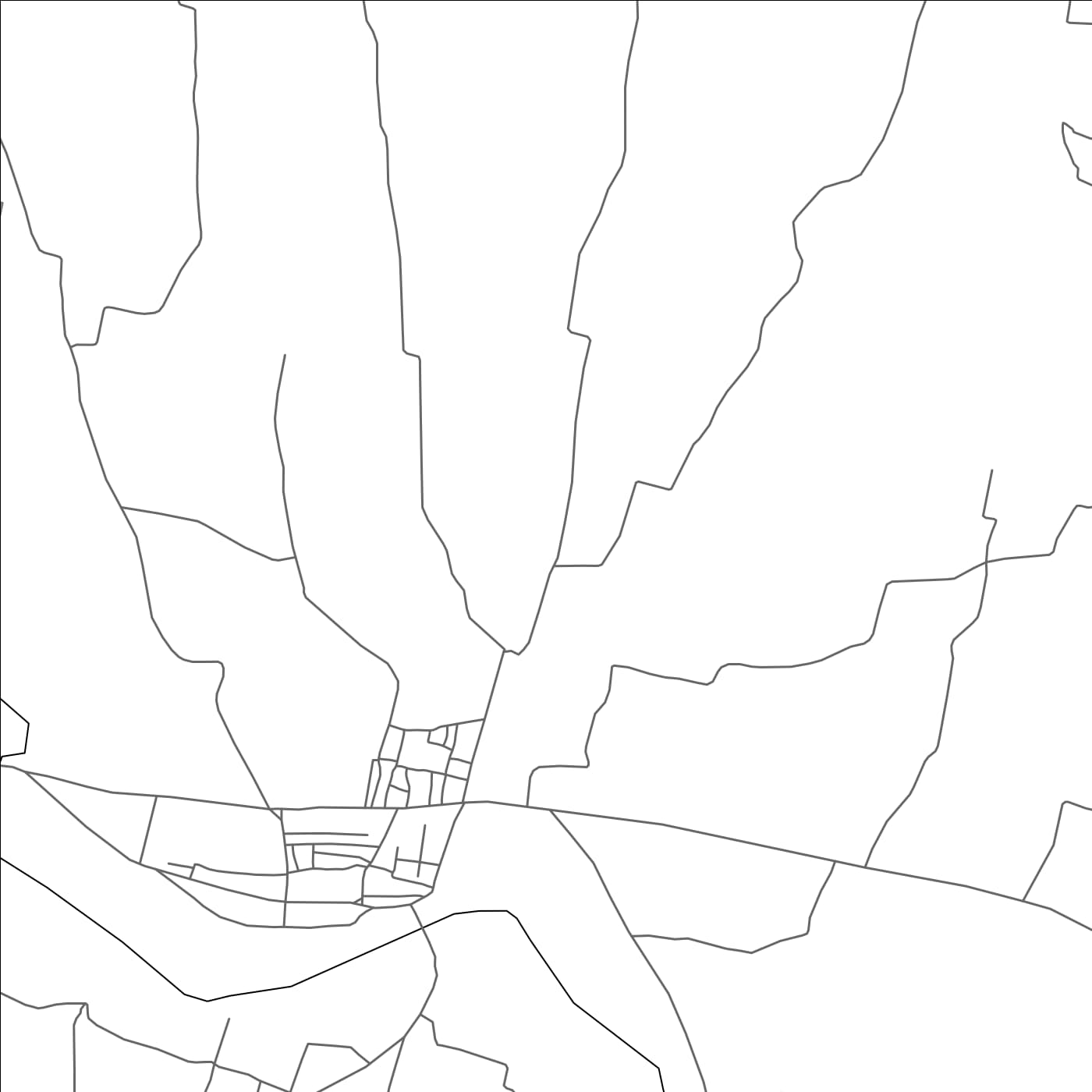 ROAD MAP OF SATYAMANGALAM, INDIA BY MAPBAKES