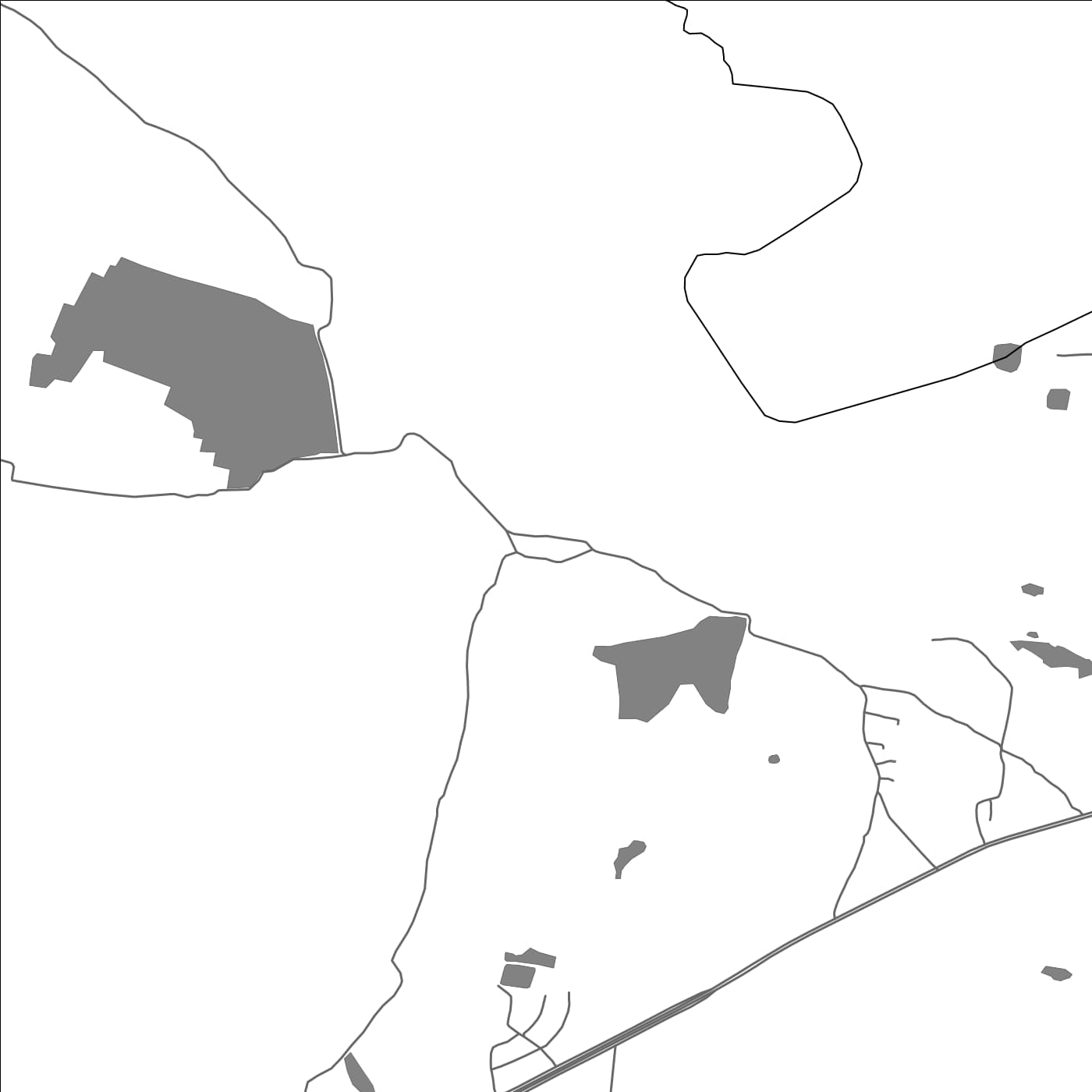 ROAD MAP OF SHER MUHAMMADPURAM, INDIA BY MAPBAKES