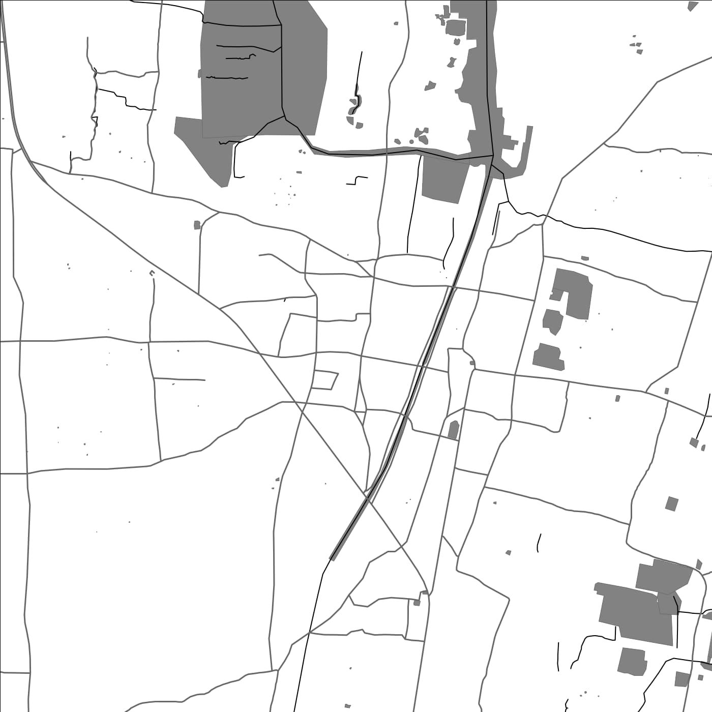 ROAD MAP OF SHERTALLAI, INDIA BY MAPBAKES