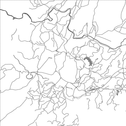 ROAD MAP OF SHILLONG, INDIA BY MAPBAKES