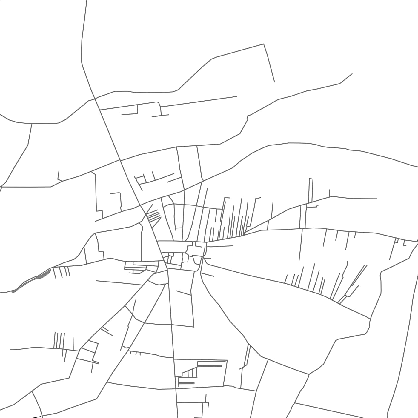 ROAD MAP OF SHIRDI, INDIA BY MAPBAKES