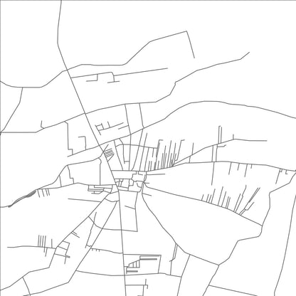 ROAD MAP OF SHIRDI, INDIA BY MAPBAKES