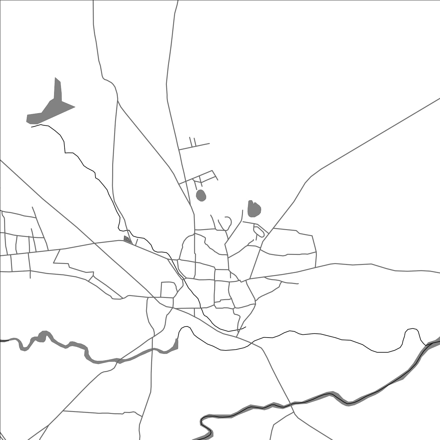 ROAD MAP OF SINNAR, INDIA BY MAPBAKES