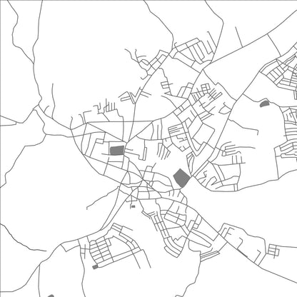 ROAD MAP OF SIRSI, INDIA BY MAPBAKES