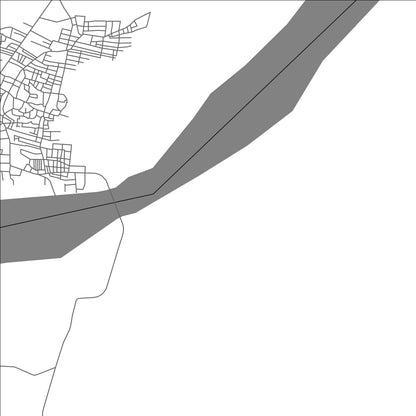 ROAD MAP OF SIRSILLA, INDIA BY MAPBAKES