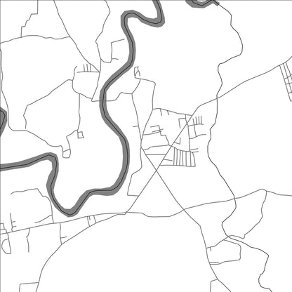 ROAD MAP OF SIRUMUGAI, INDIA BY MAPBAKES