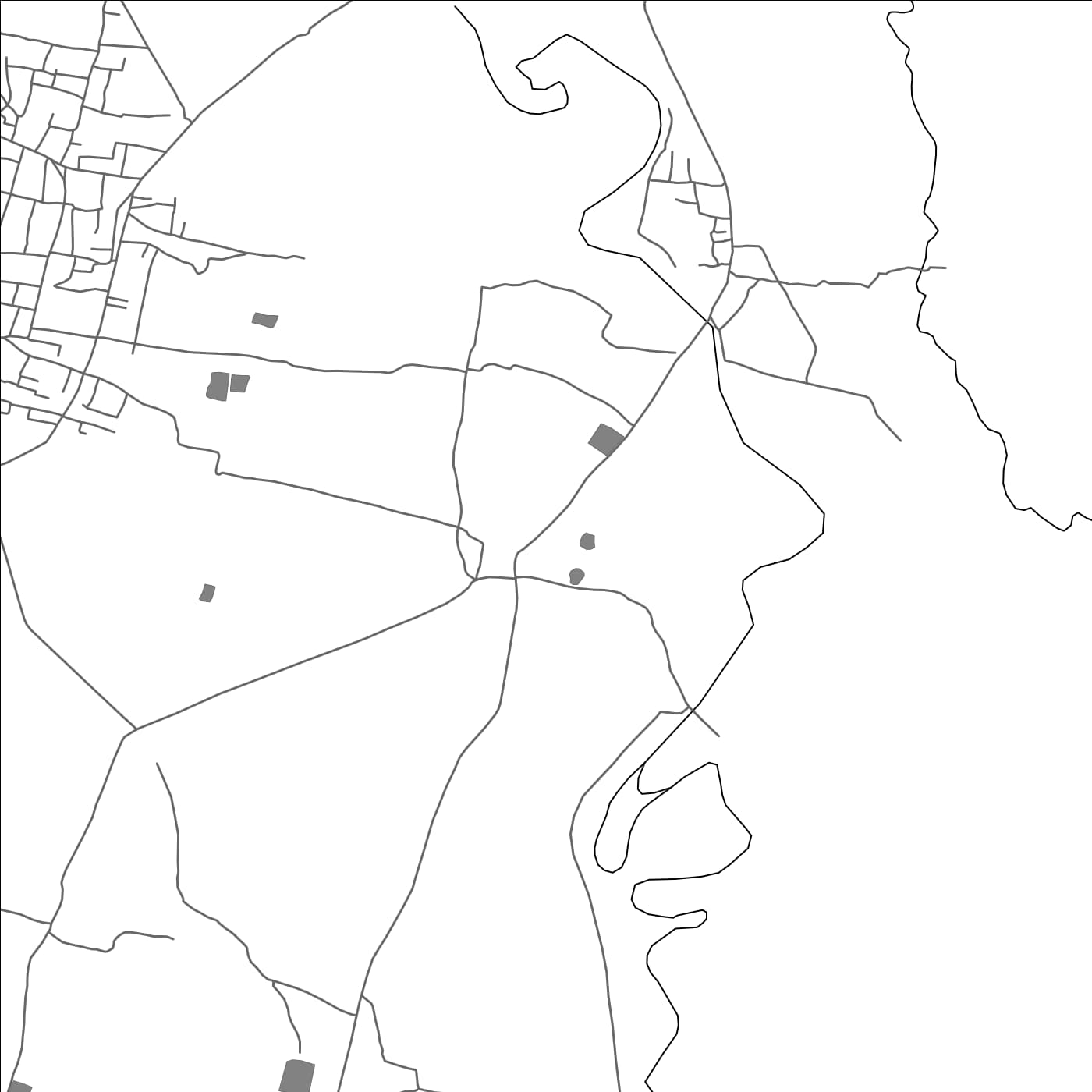 ROAD MAP OF SONBARSA, INDIA BY MAPBAKES