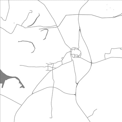 ROAD MAP OF TIRUMAYAM, INDIA BY MAPBAKES