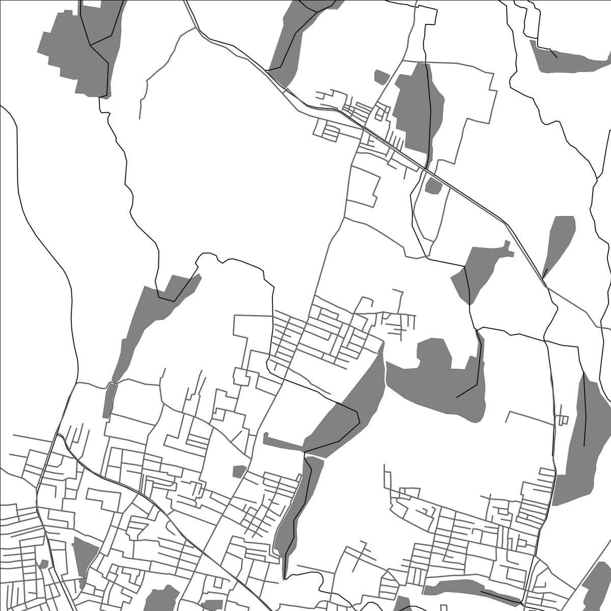 ROAD MAP OF TIRUPPALAI, INDIA BY MAPBAKES