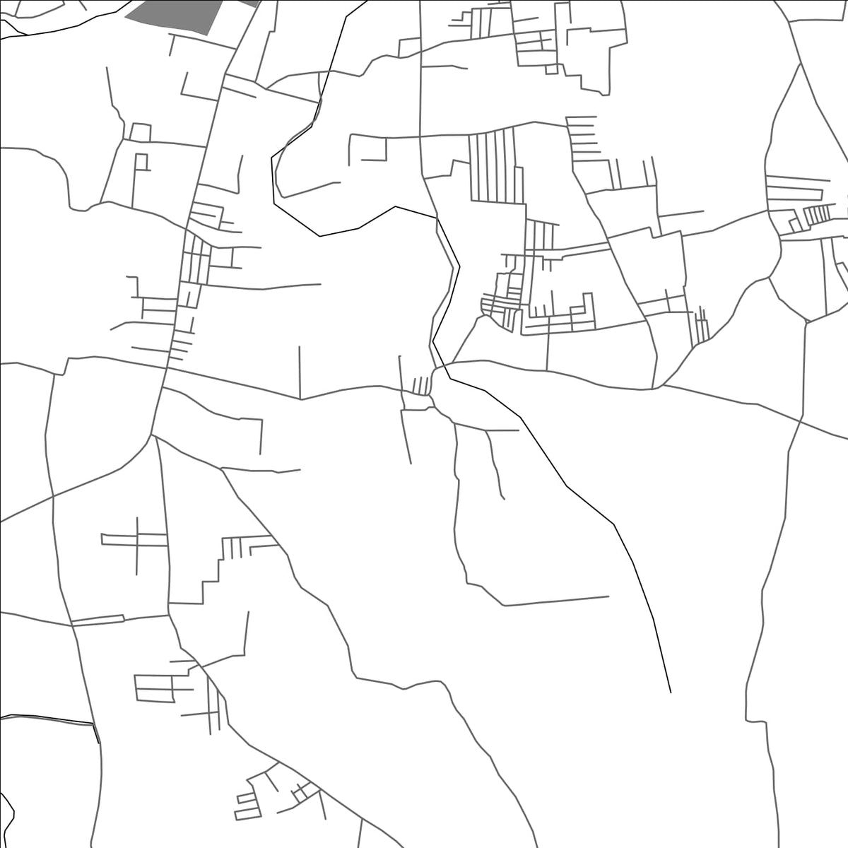 ROAD MAP OF TIRUPPUR, INDIA BY MAPBAKES