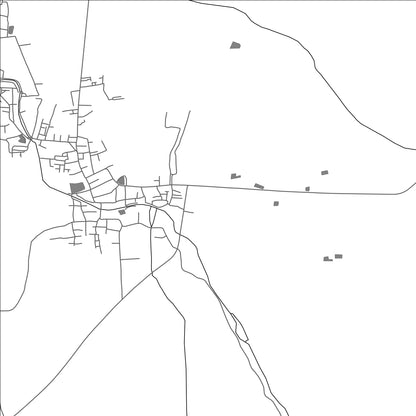 ROAD MAP OF TIRUTTURAIPPUNDI, INDIA BY MAPBAKES