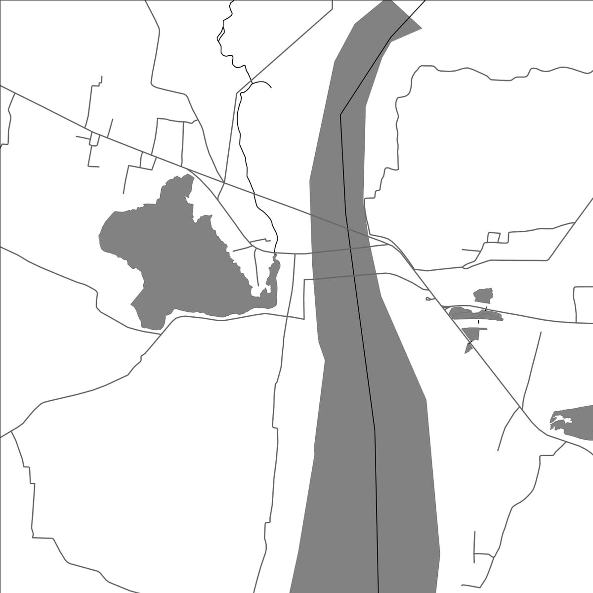 ROAD MAP OF TIRUVALAM, INDIA BY MAPBAKES