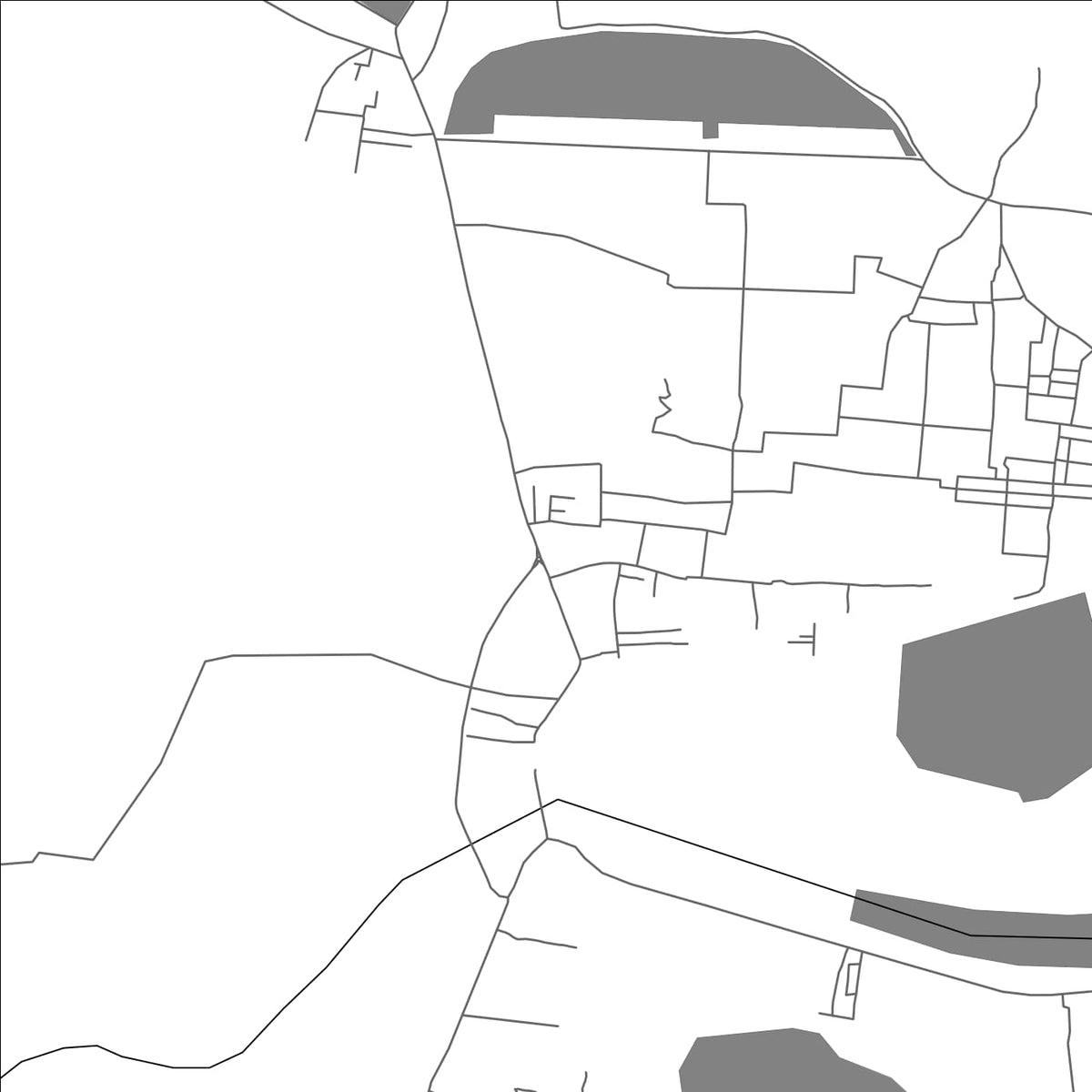 ROAD MAP OF TIRUVALLUR, INDIA BY MAPBAKES