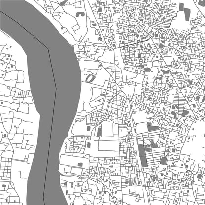 ROAD MAP OF TITAGARH, INDIA BY MAPBAKES