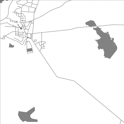 ROAD MAP OF TULJAPUR, INDIA BY MAPBAKES