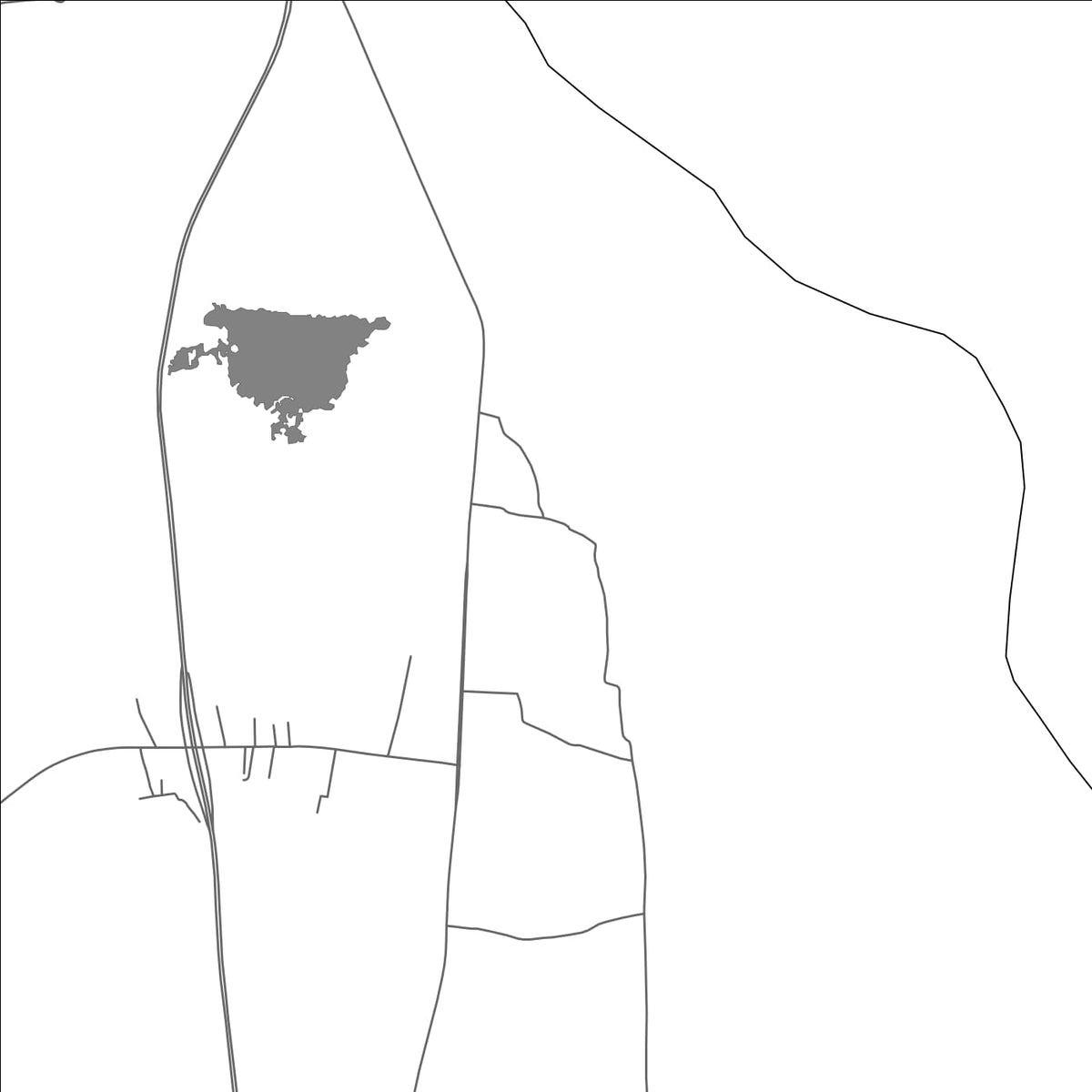 ROAD MAP OF TUPRAN, INDIA BY MAPBAKES