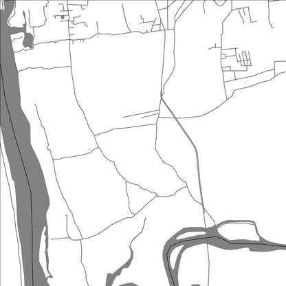 ROAD MAP OF UDIYAVARA, INDIA BY MAPBAKES