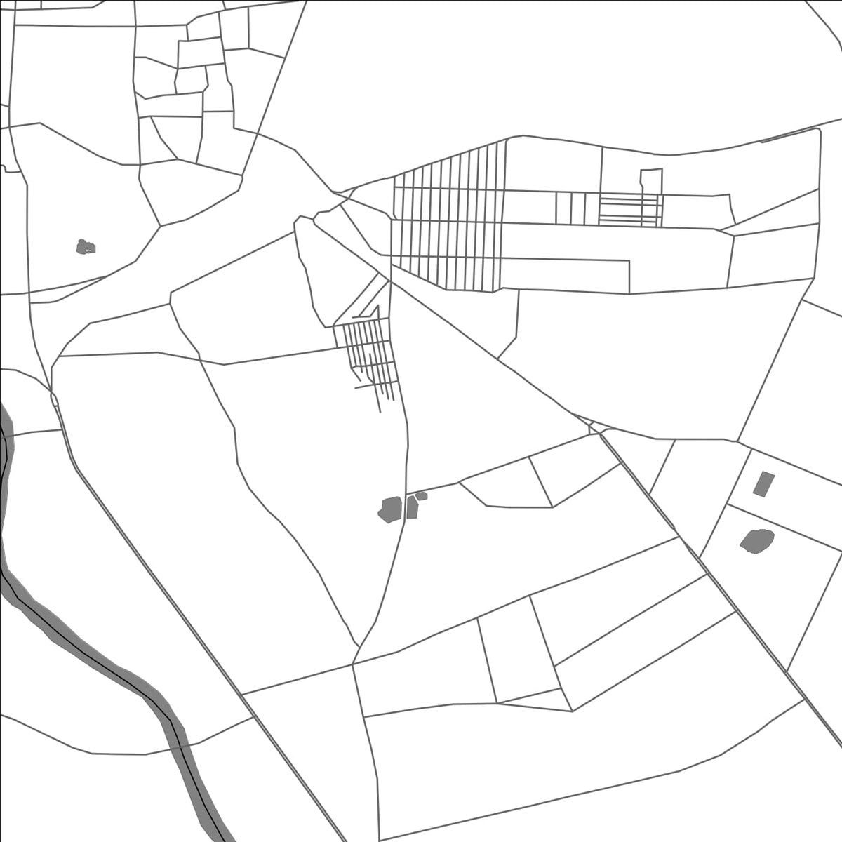 ROAD MAP OF UJJAIN, INDIA BY MAPBAKES