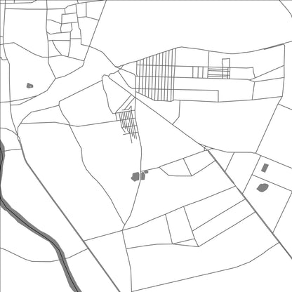 ROAD MAP OF UJJAIN, INDIA BY MAPBAKES