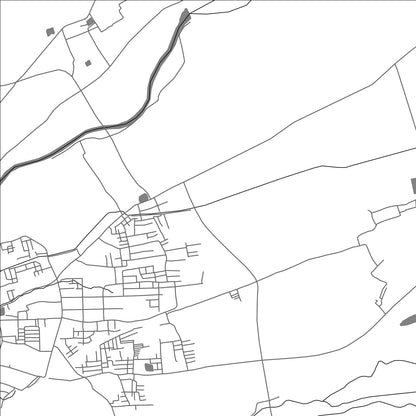 ROAD MAP OF ULLUR, INDIA BY MAPBAKES