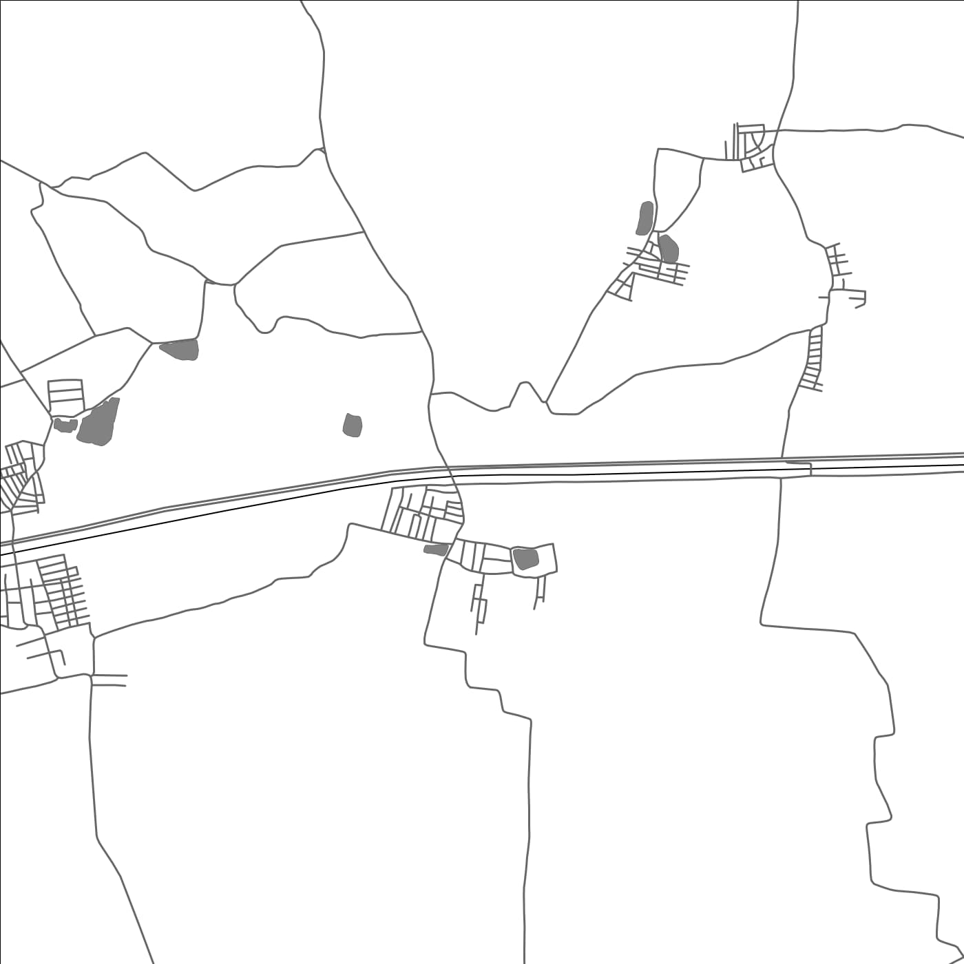 ROAD MAP OF UNGUTURU, INDIA BY MAPBAKES